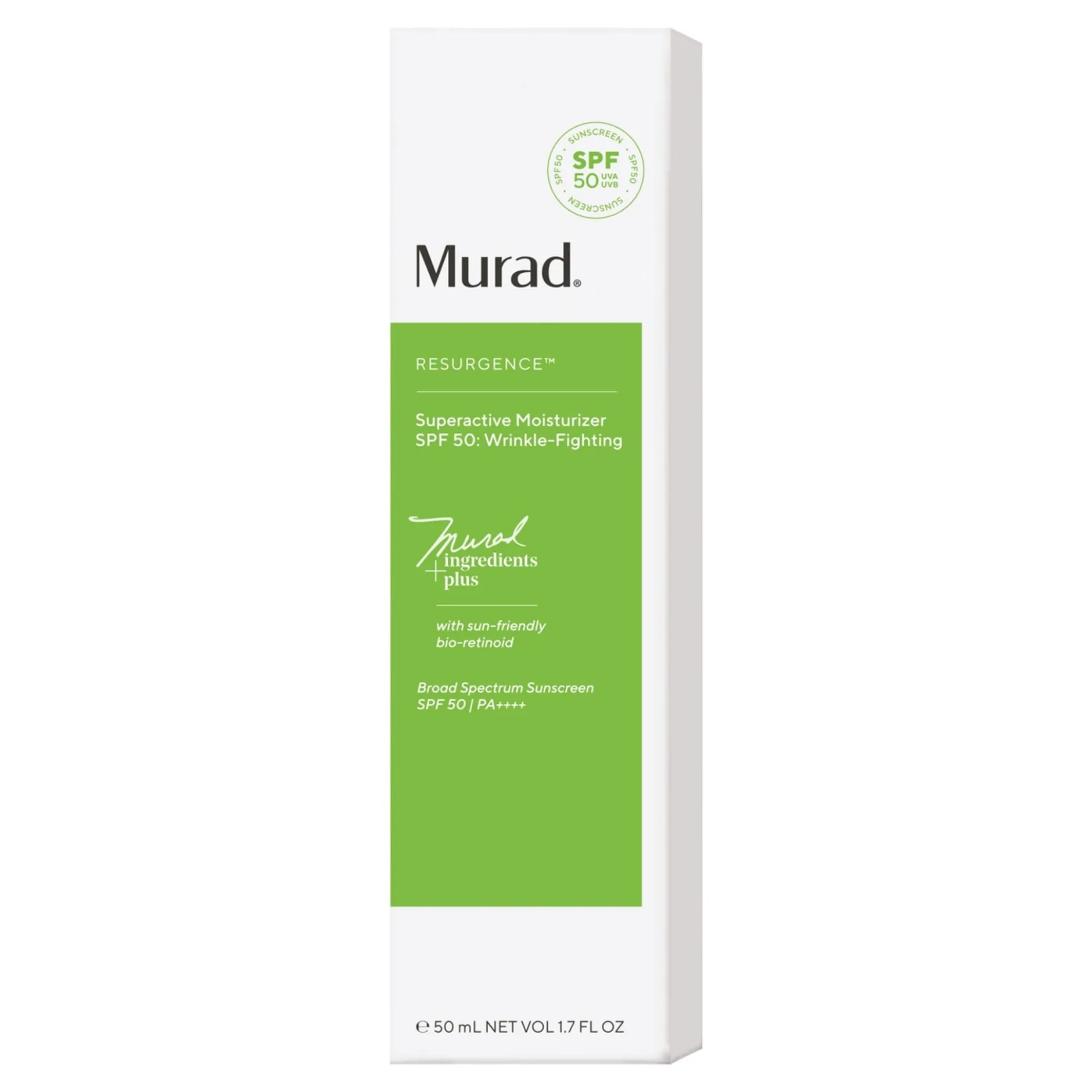 Murad Superactive SPF 50 Moisturizer Wrinkle-Fighting 50 ml