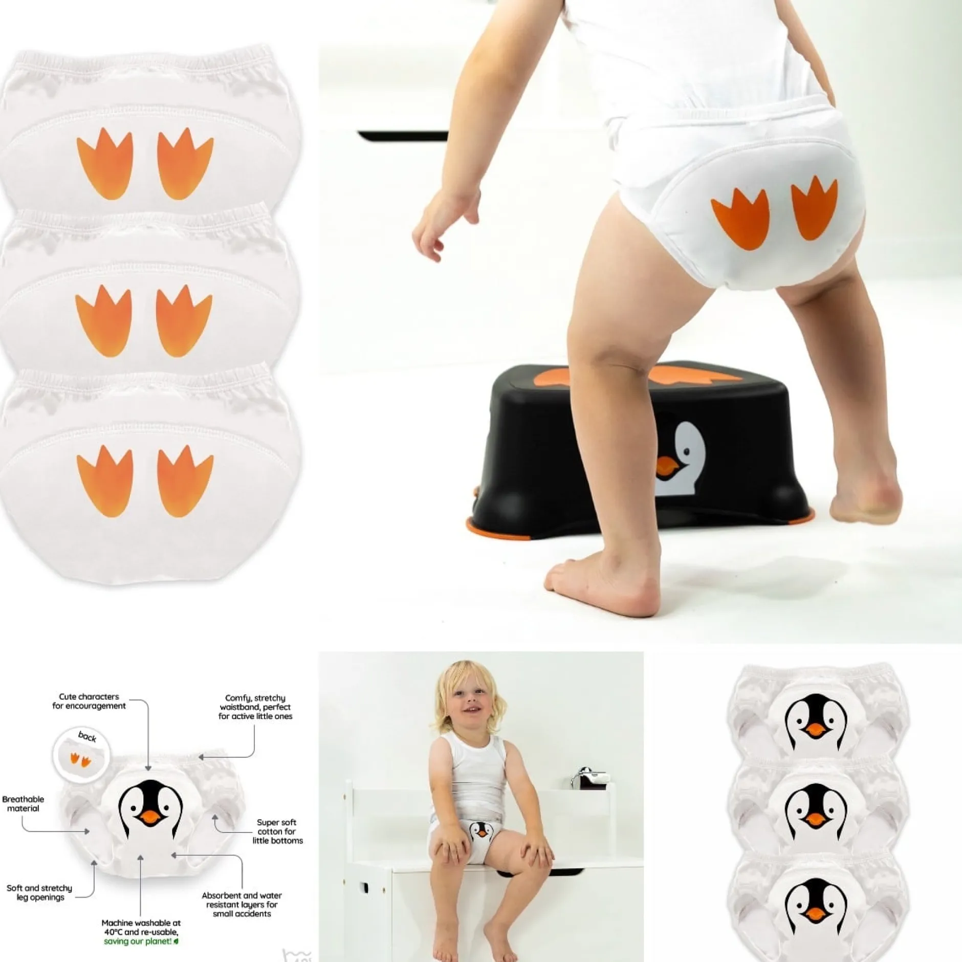 My Carry Potty Potträningsbyxa Pingvin 3-4 år 3 st