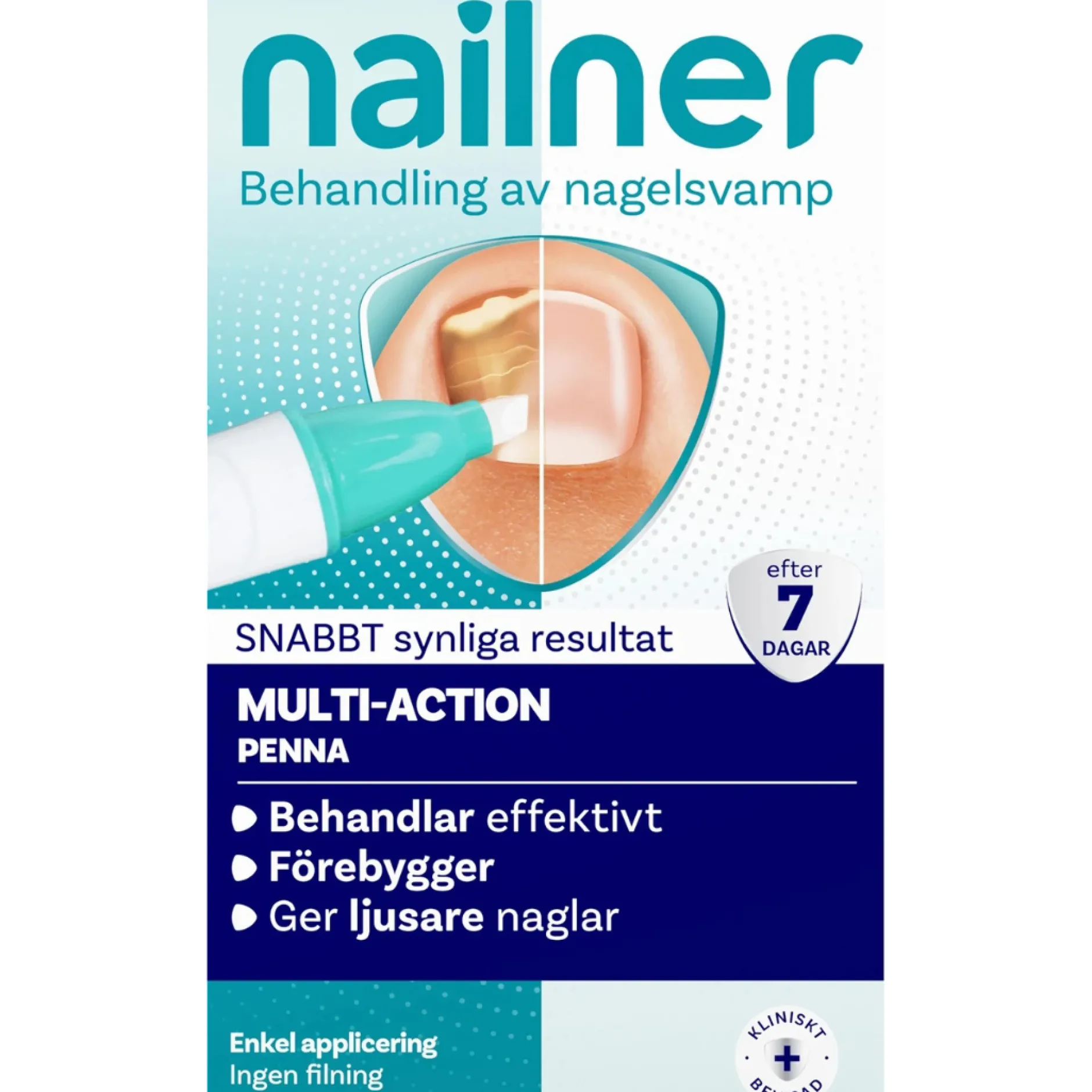 Nailner 2 in 1 Nagelsvampsbehandling Penna 1 st