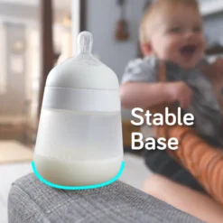 Nanobébé Flexy silikonflaska Anti-kolik Grå 270ml