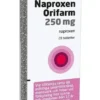 Naproxen Orifarm 250 mg Naproxen 20 tabletter