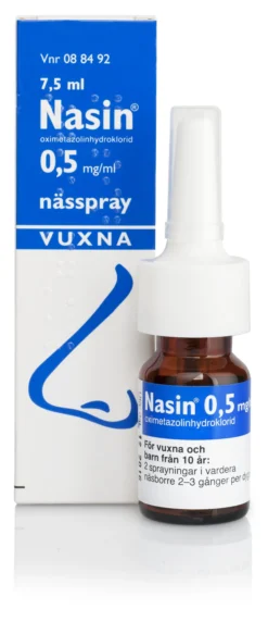 Nasin Nässpray 0,5 mg/ml 7,5 ml