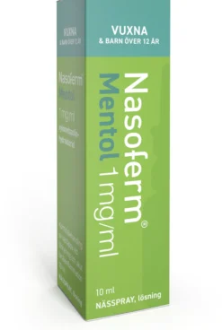 Nasoferm Mentol 1 mg/ml Nässpray 10 ml