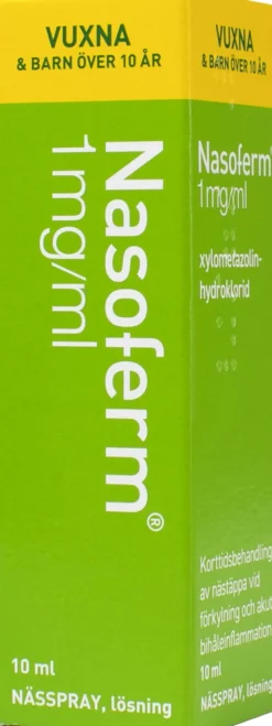 Nasoferm Nässpray 1 mg/ml 10 ml