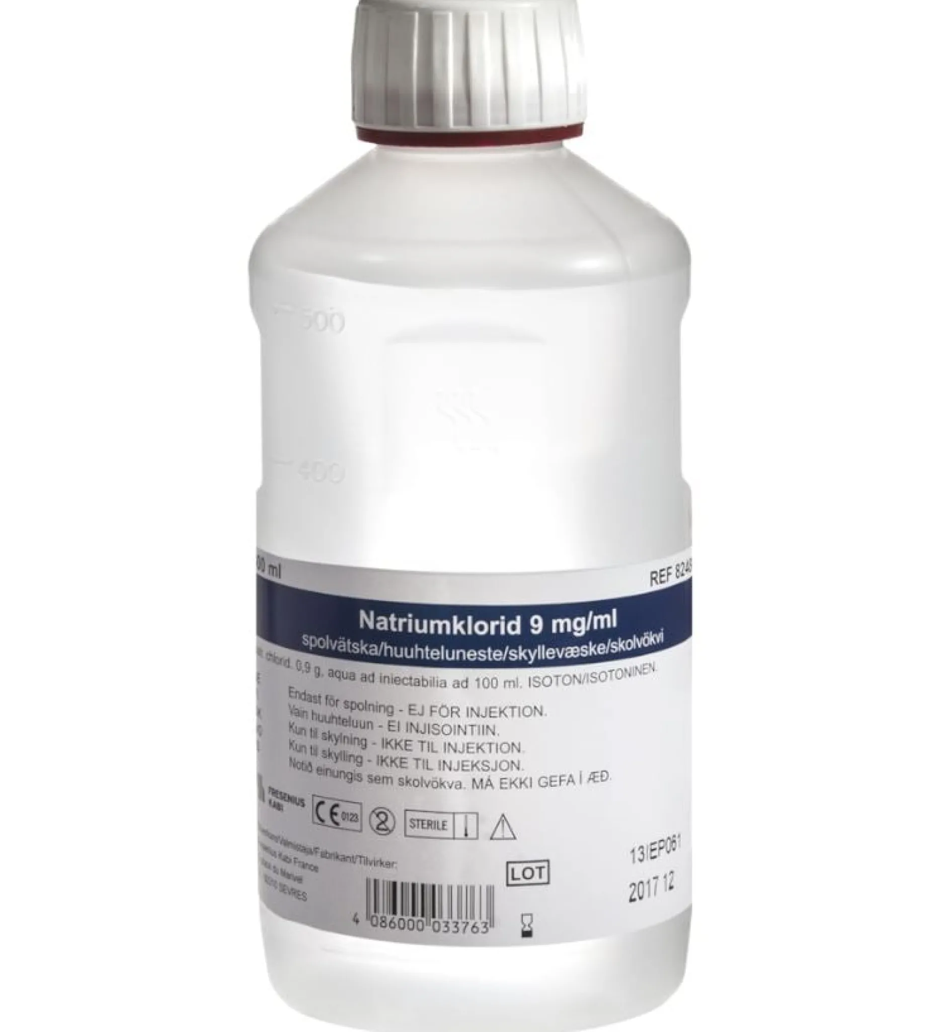 Natriumklorid 0,9% 250 ml