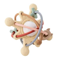 Nattou Soft Silicone Bitleksak Galaxy Beige