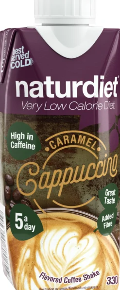 Naturdiet VLCD Caramel Cappucino Shake 330 ml