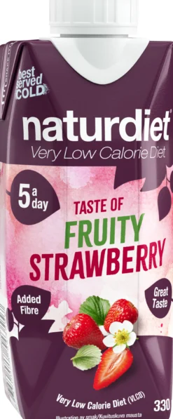 Naturdiet VLCD Strawberry Shake 330 ml