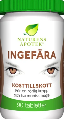 Naturens Apotek Ingefära 90 tabletter