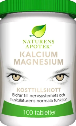 Naturens Apotek Kalcium & Magnesium 100 tabletter