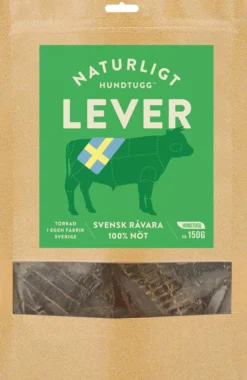 Naturligt Hundtugg Nötlever 150g