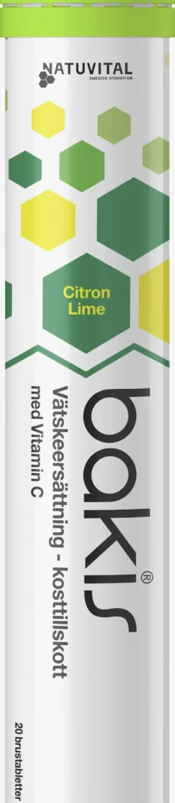 Natuvital Bakis Vätskeersättning 20 brustabletter