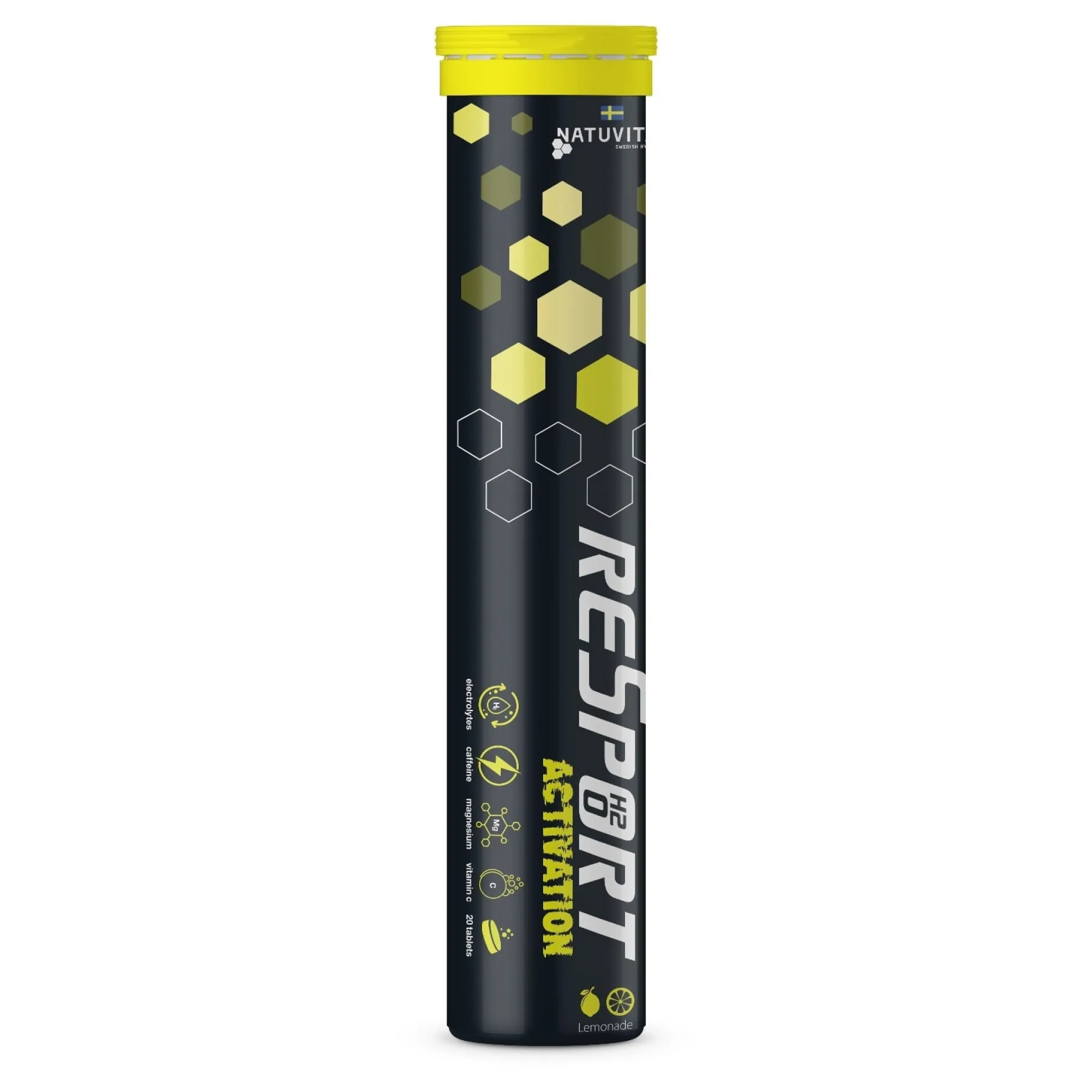 Natuvital ReSport H2O Activation Lemonade 20 brustabletter