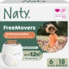 Naty Byxblöjor FreeMovers strlk 6, 18 st