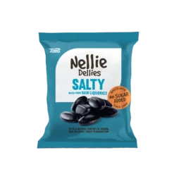 Nellie Dellies Salty Liquorice 90g