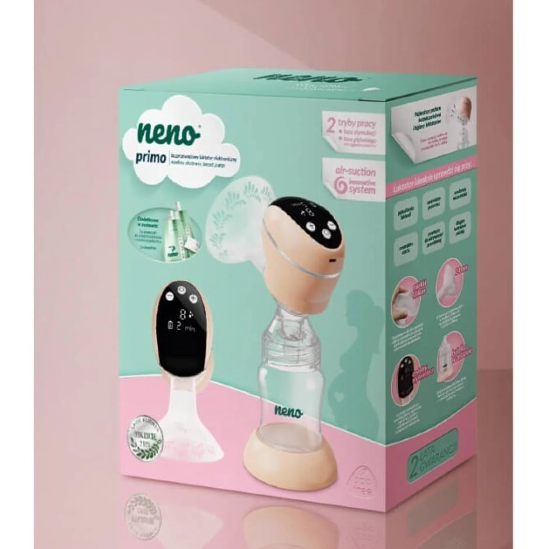 NENO Primo Elektrisk Bröstpump Singel 1 st
