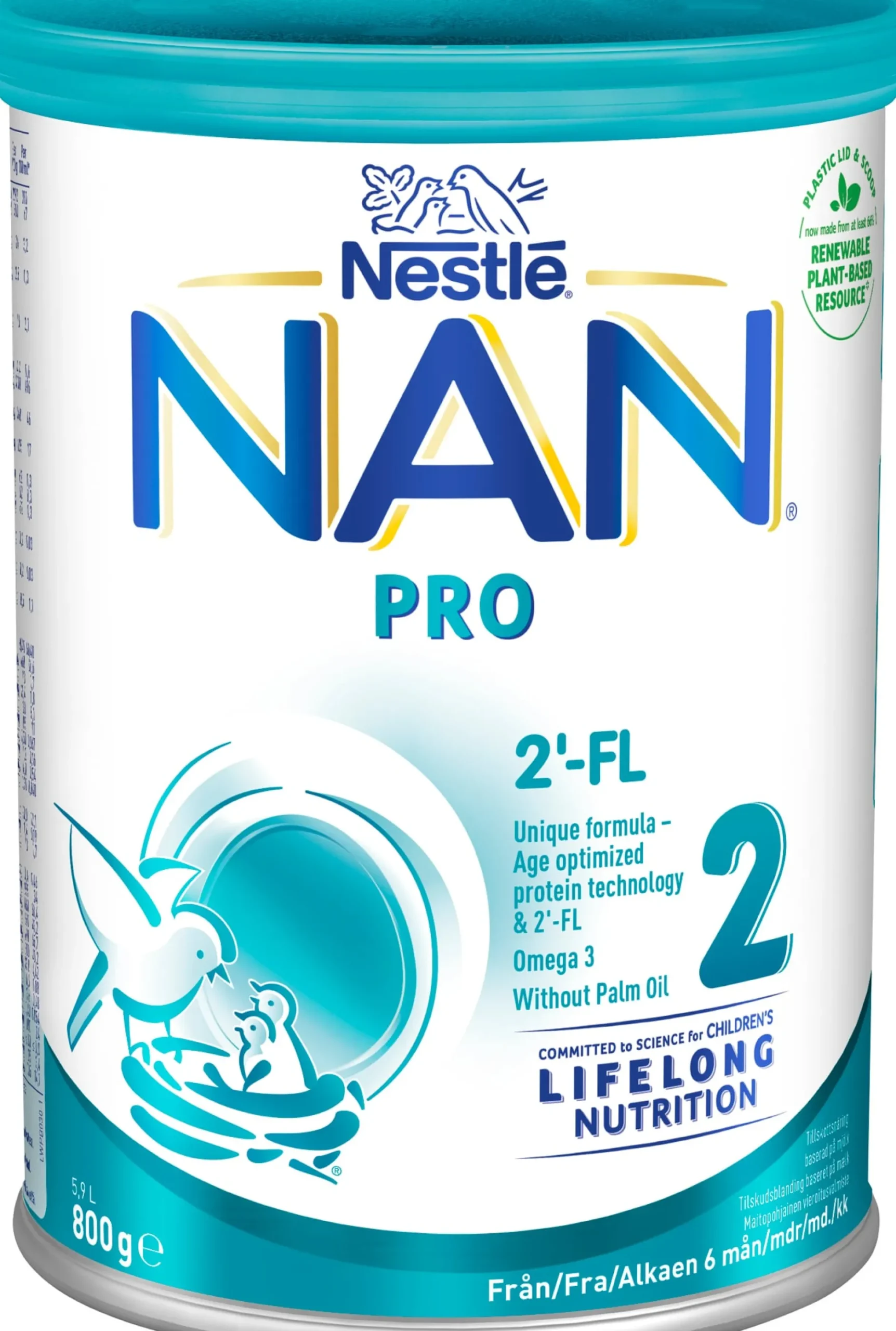 Nestlé NAN PRO 2 Tillskottsnäring 800 g