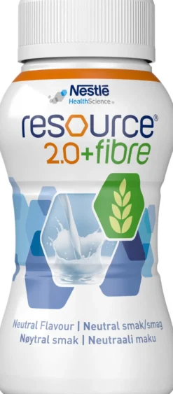Nestlé Resource 2.0+Fibre Neutral 4 x 200 ml