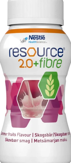 Nestlé Resource 2.0+Fibre Skogsbär 4 x 200 ml
