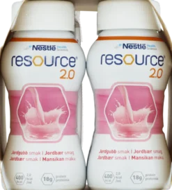 Nestlé Resource 2.0 Jordgubb 4 x 200 ml
