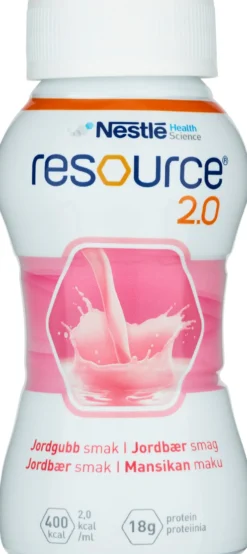 Nestlé Resource 2.0 Jordgubb 4 x 200 ml