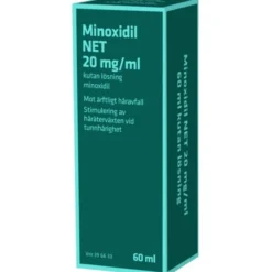 NET Minoxidil NET 20mg/ml Kutan lösning 60 ml
