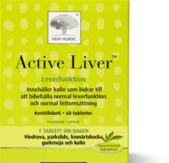 New Nordic Active Liver 60 tabletter