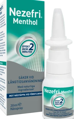 Nezefri Menthol Nässpray 20 ml