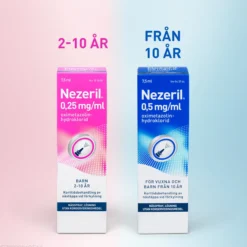 Nezeril 0,5mg/ml Nässpray 7,5 ml (utan konserveringsmedel)