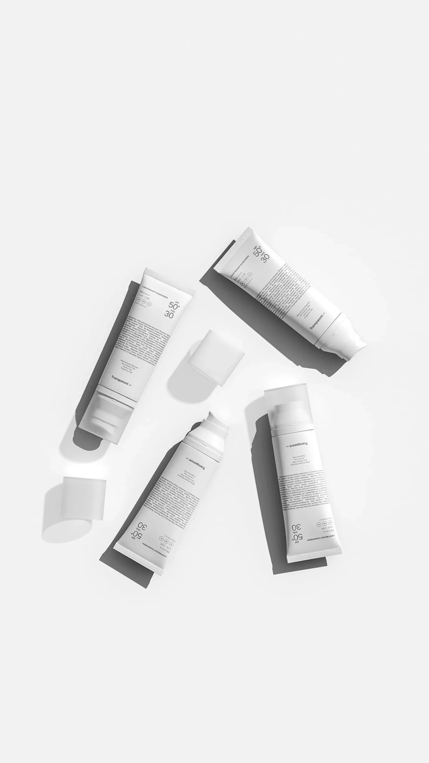Niche Beauty Lab Transparent Lab Lightweight SPF 50+ Sunscreen 100 ml