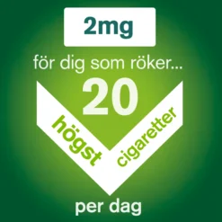 Nicorette Fruktmint Medicinskt Tuggummi 2 mg 210 st