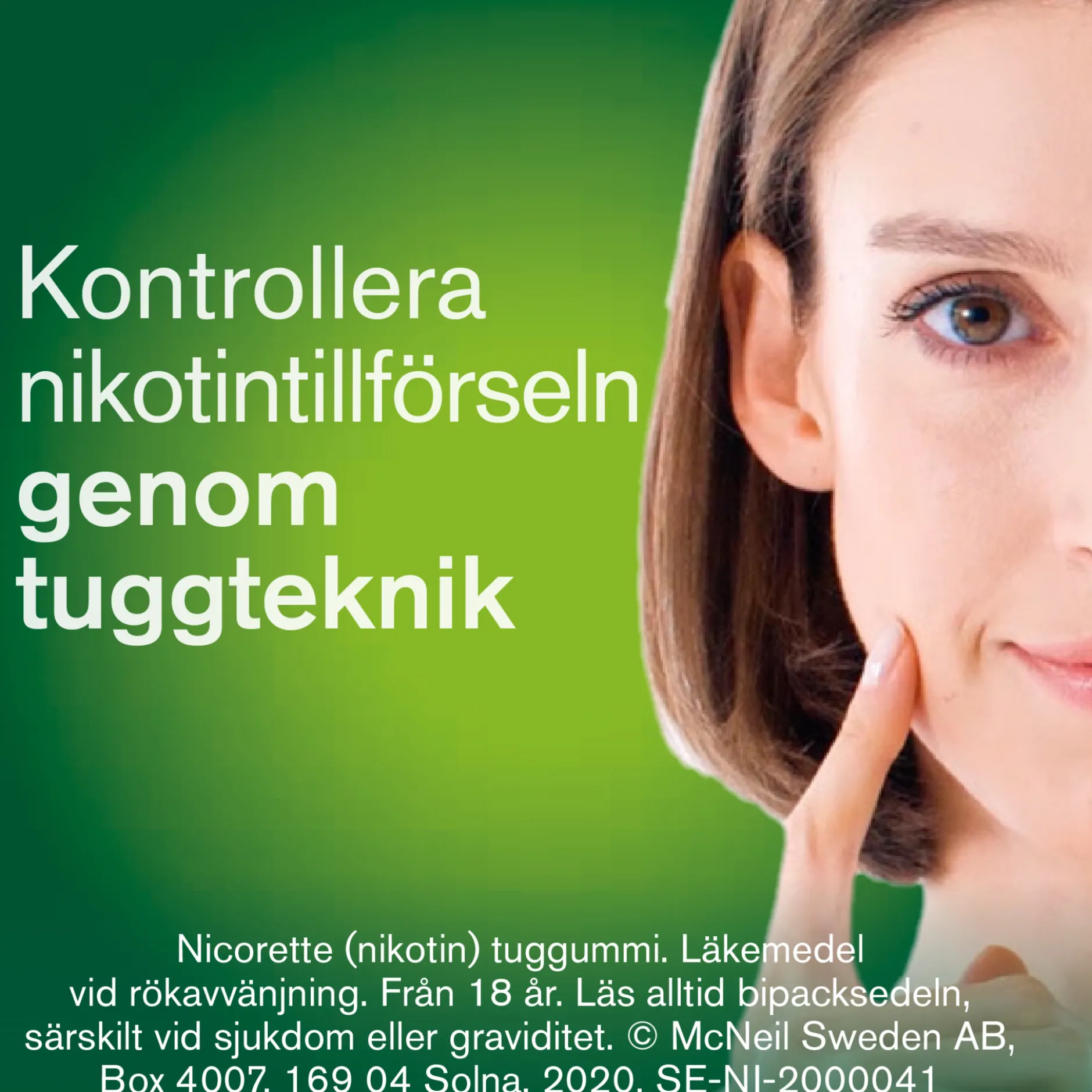 Nicorette Fruktmint Medicinskt Tuggummi 4 mg 210 st