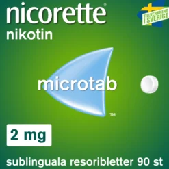 Nicorette Microtab Resoribletter 2 mg 90 st