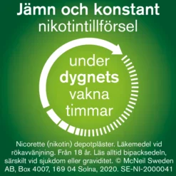 Nicorette Novum Depotplåster 10 mg 14 st