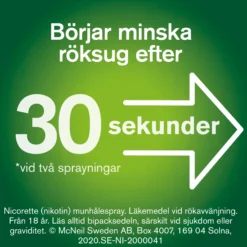 Nicorette Pepparmint Munhålespray Lösning 1 mg/spray 150 doser