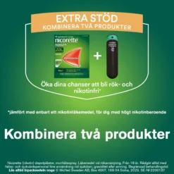 Nicorette Pepparmint Munhålespray 1 mg/spray 2 x 150 spraydoser