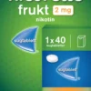 Nicorette sugtablett Frukt 2mg 40st