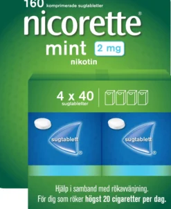 Nicorette sugtablett Mint 2mg 160st