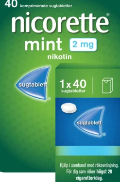 Nicorette sugtablett Mint 2mg 40st