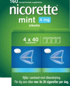 Nicorette sugtablett Mint 4mg 160st