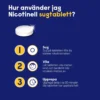 Nicotinell Mint 1 mg Nikotin Komprimerade Sugtabletter 36 st