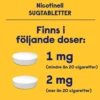 Nicotinell Mint 2 mg Nikotin Komprimerade Sugtabletter 96 st