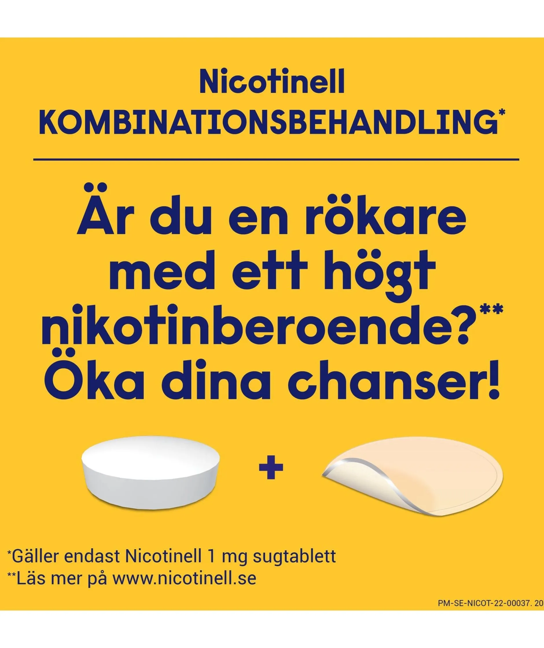 Nicotinell Mint 1 mg Nikotin Komprimerade Sugtabletter 204 st