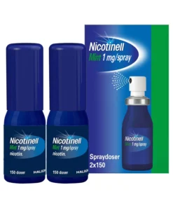 Nicotinell Mint Munspray 1mg Spray 2x150 doser