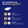 Nicotinell Tropisk Frukt 2 mg Nikotin Medicinska tuggummin 204 st