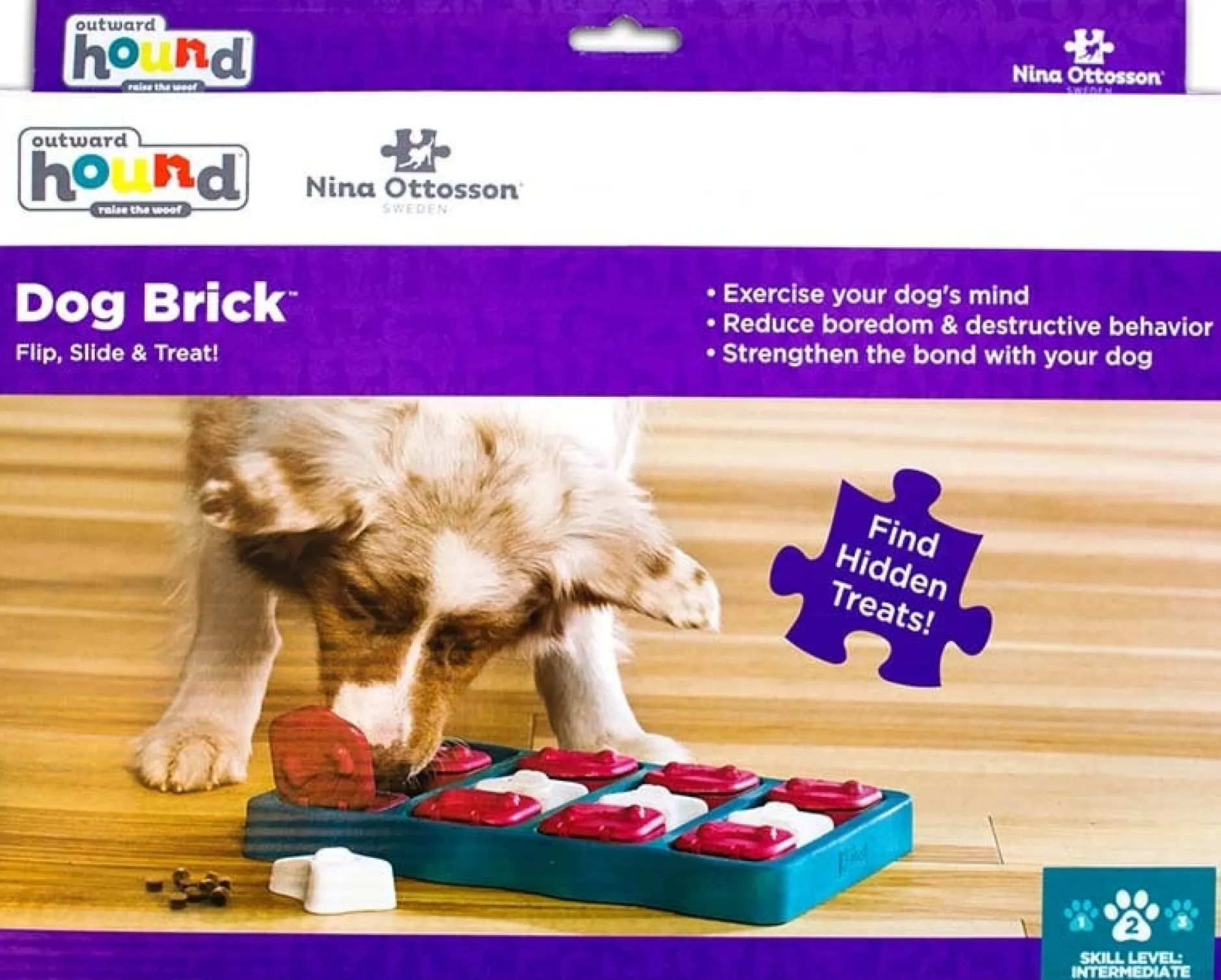 Nina Ottosson Dog Brick Plast