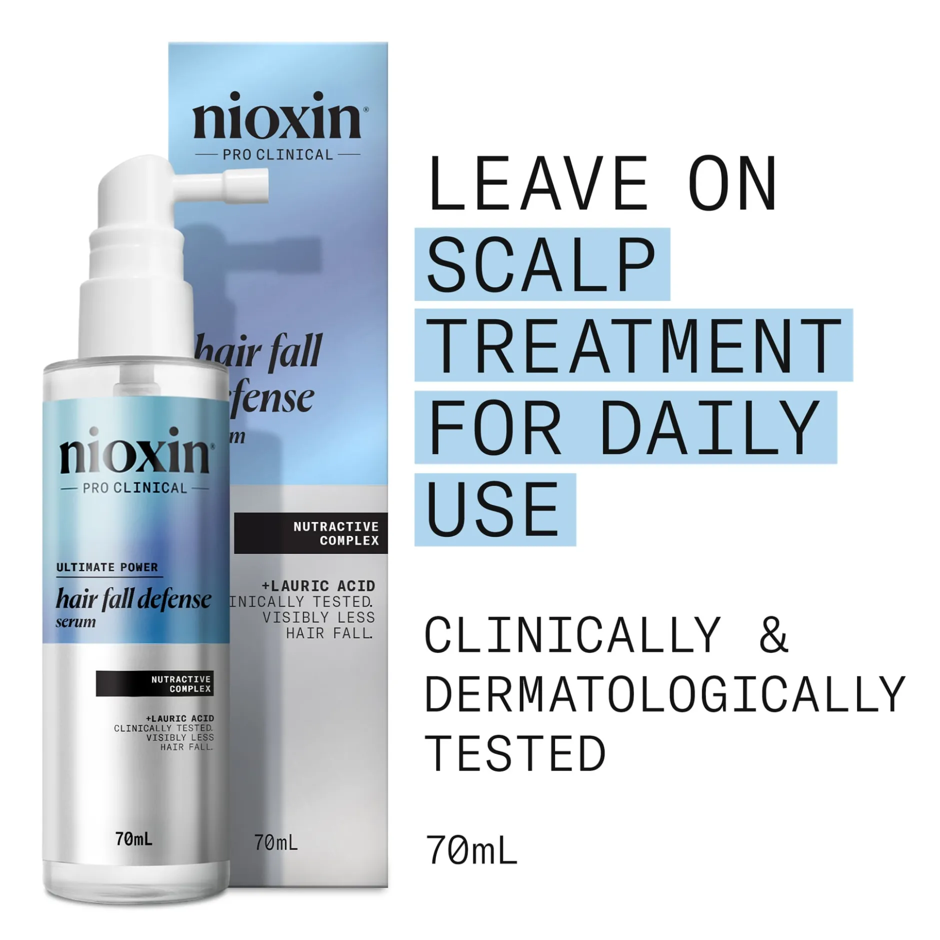 Nioxin Hair Fall Defense Serum 70 ml