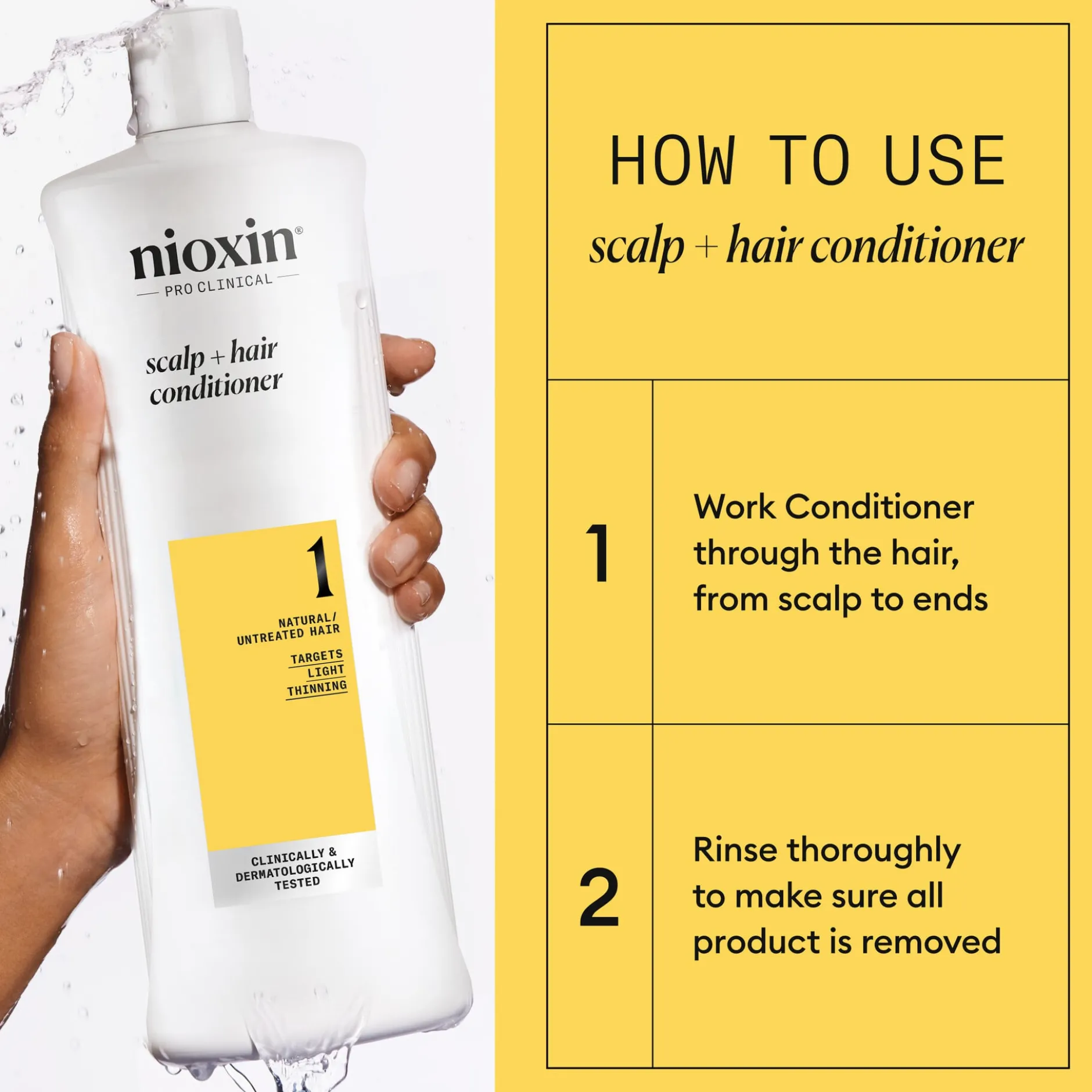 Nioxin System 1 Conditioner 1000 ml