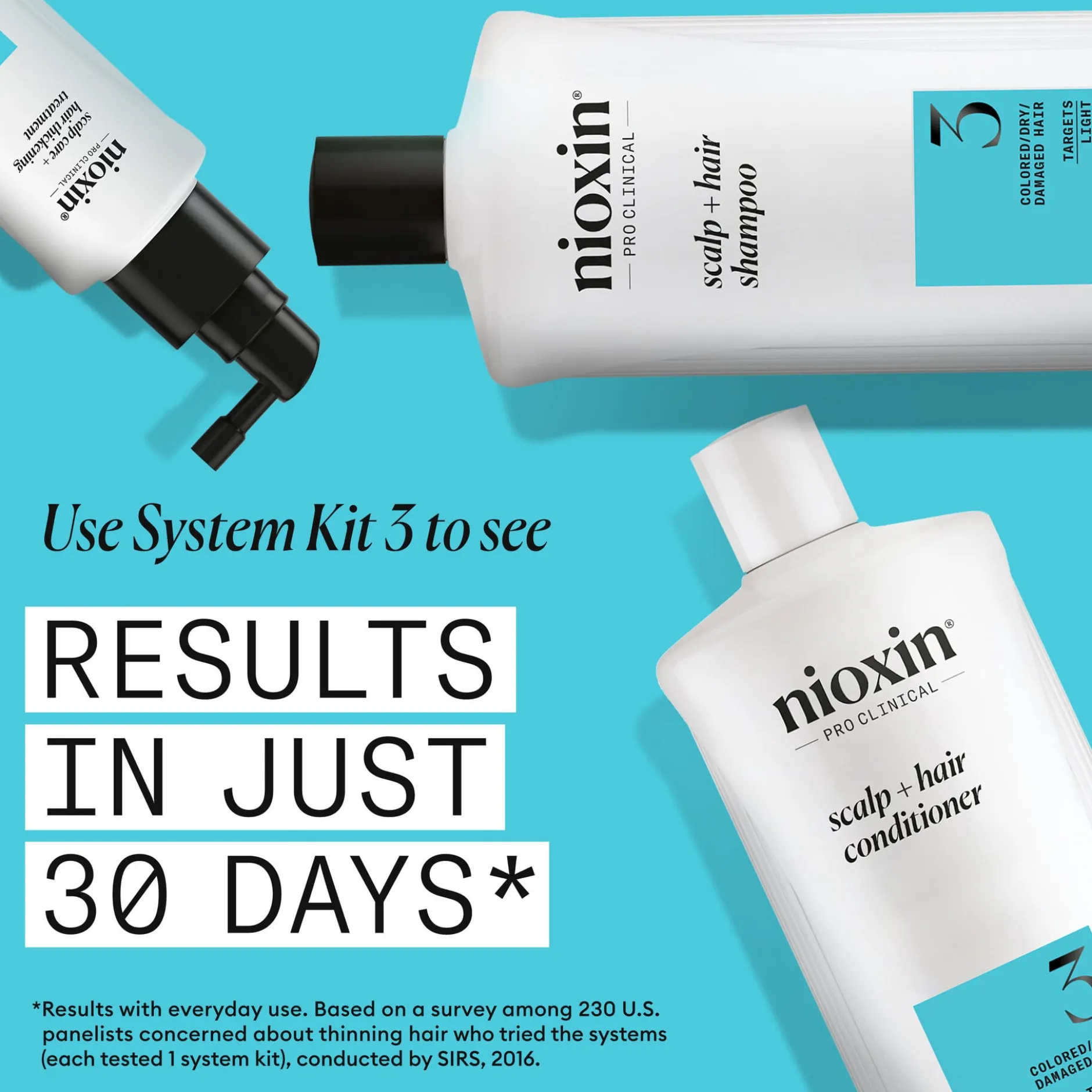 Nioxin System 3 Conditioner 1000 ml