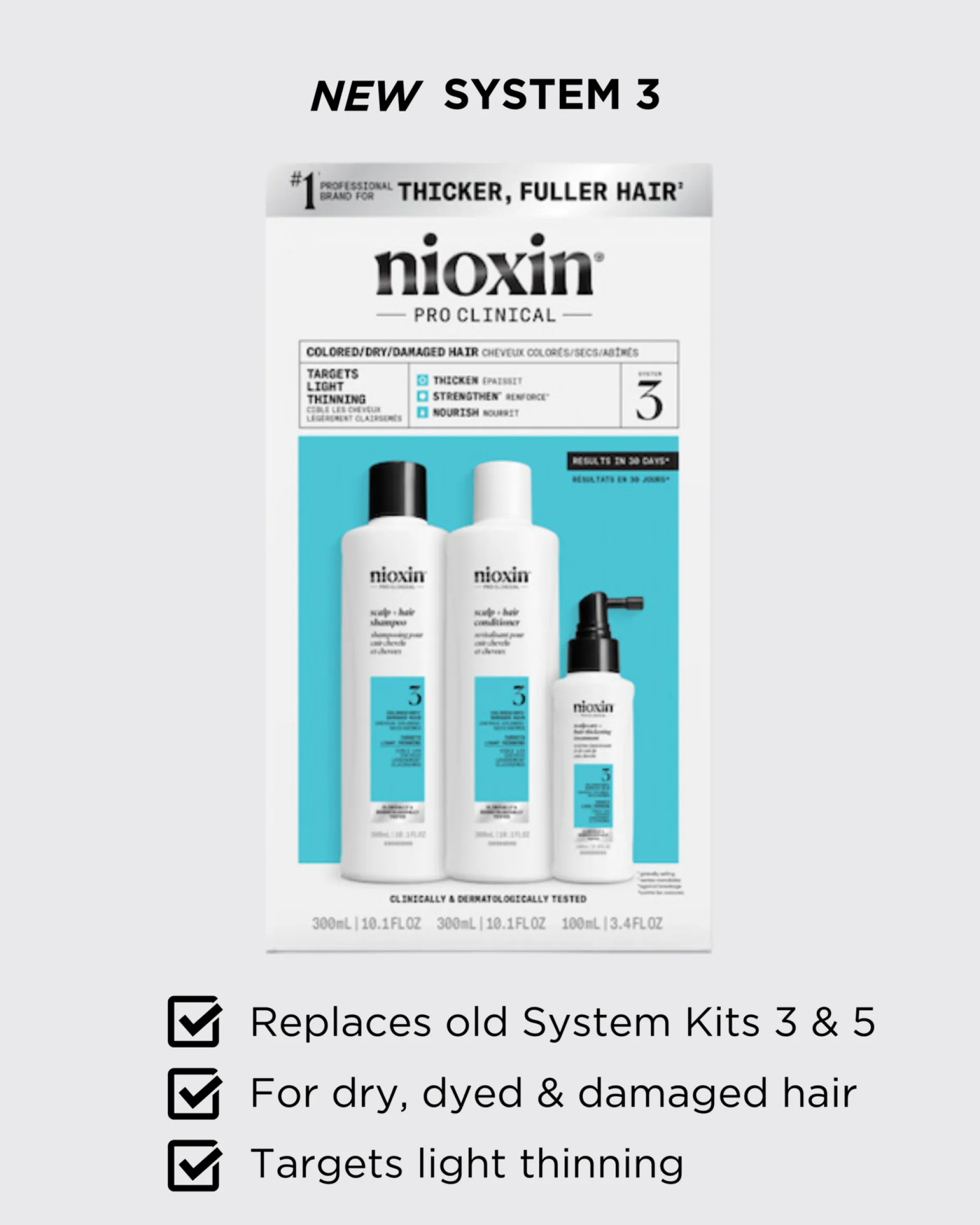 Nioxin System 3 Loyalty Kit